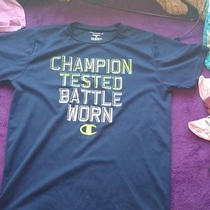 Boys champion dri-fit shirt